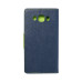 FANCY Book puzdro pre SAMSUNG Galaxy J5 2016 navy/lime