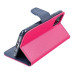 FANCY Book puzdro pre SAMSUNG Galaxy J5 2017 pink/navy