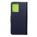 FANCY Book puzdro pre XIAOMI Redmi Note 12 4G navy / lime