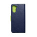 FANCY Puzdro na knihy pre REALME 10 navy / limetka