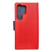 FANCY Puzdro na knihy pre SAMSUNG S24 ULTRA red / navy