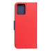 FANCY Puzdro typu kniha pre MOTOROLA MOTO G14 červené / námornícke