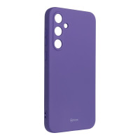 Farebné želé puzdro Roar - pre Samsung Galaxy A35 5G fialové