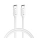 FFORCELL F-ENERGY C338 kábel typ C na typ C PD QC4.0 3A 60W 3 m biely