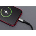 FORCELL F-ENERGY C257 kábel USB A na Lightning 2,4A 12W Cafule 2 m czarny
