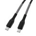 FORCELL F-ENERGY Carbon CB-02C kábel Typ C na typ C PD QC3.0 5A 60W 1 m čierny