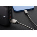 FORCELL F-ENERGY Metal C236 kábel USB A na Lightning 2,4A 12W 1 m strieborný