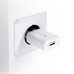FORCELL F-ENERGY TFK-TC-1099 cestovná nabíjačka USB A + kábel USB A na typ C QC3.0 2,4A 18W biela