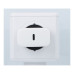 FORCELL F-ENERGY TFK-TC-20WPD cestovná nabíjačka typu C + kábel typu C na Lightning PD QC4.0 3A 20W biela