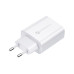 FORCELL F-ENERGY TFK-TC-25WPD cestovná nabíjačka typ C + kábel typ C na typ C PD Q.C 3A 25W biela