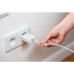 FORCELL F-ENERGY TFK-TC-25WPD cestovná nabíjačka typ C + kábel typ C na typ C PD Q.C 3A 25W biela