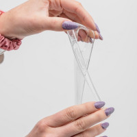 FORCELL F-PROTECT Dlhotrvajúce tenké puzdro pre SAMSUNG S23 FE transparentné