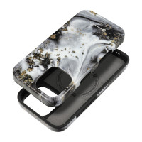 FORCELL F-PROTECT Mirage, puzdro kompatibilné s MagSafe pre IPHONE 16 strieborná hmla