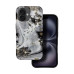 FORCELL F-PROTECT Mirage, puzdro kompatibilné s MagSafe pre IPHONE 16 strieborná hmla