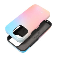 FORCELL F-PROTECT Mirage, vojenské puzdro testované na pád, kompatibilné s MagSafe pre IPHONE 16 PRO pinky blue