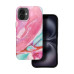 FORCELL F-PROTECT Mirage, vojenské puzdro testované pri páde, kompatibilné s MagSafe pre IPHONE 16 PLUS ružový mramor