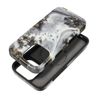 FORCELL F-PROTECT Mirage, vojenské puzdro testované pri páde, kompatibilné s MagSafe pre IPHONE 16 PLUS strieborná hmla
