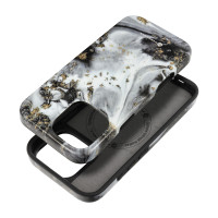 FORCELL F-PROTECT Mirage, vojenské puzdro testované pri páde, kompatibilné s MagSafe pre IPHONE 16 PRO MAX strieborná hmla