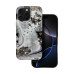 FORCELL F-PROTECT Mirage, vojenské puzdro testované pri páde, kompatibilné s MagSafe pre IPHONE 16 PRO MAX strieborná hmla