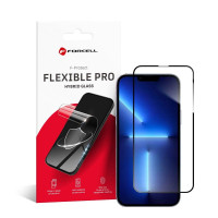 Forcell Flexibilné nano sklo 5D pre iPhone 13 Pro Max/14 Plus čierne