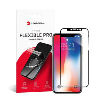 Forcell Flexibilné nano sklo 5D pre iPhone X/Xs čierne