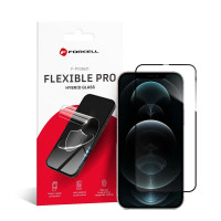 Forcell Flexibilné nano sklo 5D pre iPhone Xs Max/11 Pro Max čierne