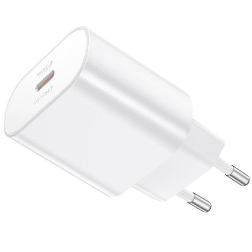 HOCO cestovná nabíjačka Typ C PD QC3.0 25W N22 biela