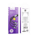 HOCO kábel 3v1 USB A na Lightning / Micro USB / Typ C 2,4A X102 1 m čierny