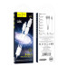 HOCO kábel 3v1 USB A na Lightning / Micro USB / Typ C 2A X76 1 m biely