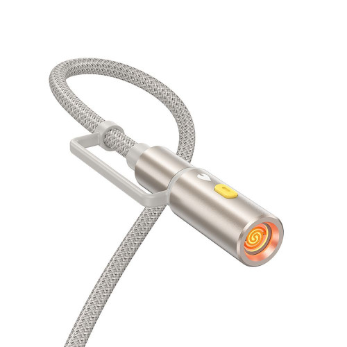 HOCO kábel All-in-one typ C / Lightning na typ C / cigaretový zapaľovač PD 3A 60W U138 1,2 m čierny