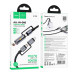 HOCO kábel All-in-one typ C / Lightning na typ C / cigaretový zapaľovač PD 3A 60W U138 1,2 m sivá