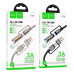 HOCO kábel All-in-one USB A / typ C na typ C / LED svetlo 3A 60W U138 1,2 m čierny