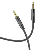 HOCO kábel AUX Jack 3,5 mm na Jack 3,5 mm UPA19 1 m čierny