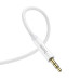 HOCO kábel AUX Jack 3,5 mm na typ C UPA19 1 m strieborný