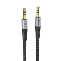 HOCO kábel AUX Jack 3,5 mm (samec) na Jack 3,5 mm (samec) UPA26 1 m čierny