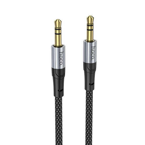 HOCO kábel AUX Jack 3,5 mm (samec) na Jack 3,5 mm (samec) UPA26 1 m čierny