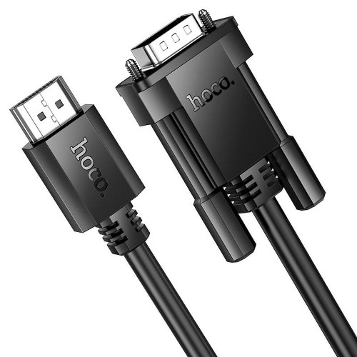 HOCO kábel HDMI (samec) - VGA (samec) HD 1080p US12 2 m čierny