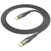 HOCO kábel typ C na typ C 3A 60W U121 1,2 m čierny