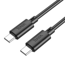HOCO kábel typ C na typ C PD 3A 60W X88 1 m čierny