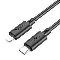 HOCO kábel Type C to Lightning PD 2,4A 20W X88 1 m čierny