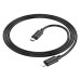 HOCO kábel Type C to Lightning PD 2,4A 20W X88 1 m čierny