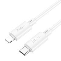 HOCO kábel typu C na blesk PD 2,4A 20W X88 1 m biely