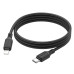 HOCO kábel typu C na Lightning PD 20W 1 m čierny