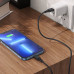 HOCO kábel typu C na Lightning PD 20W 1 m čierny