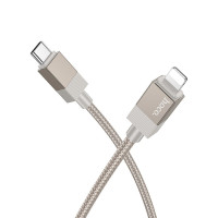 HOCO kábel typu C na Lightning PD 27W X110 1 m zlatý