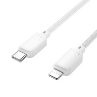 HOCO kábel typu C na Lightning PD 27W X113 1 m biely