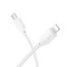 HOCO kábel typu C na Lightning PD 27W X113 1 m biely
