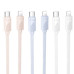 HOCO kábel typu C na Lightning PD 27W X114 1 m biely
