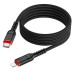 HOCO kábel typu C na Lightning PD 3A 20W X59 1 m čierny