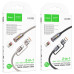 HOCO kábel USB A / Typ C do zapaľovača UA38B 0,3 m čierny